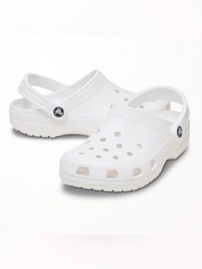 CROCS Classic Men’s Clog | Color: White | Sz. 13 NWT
